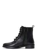 Women's Leather Zipper Boots | Derimod