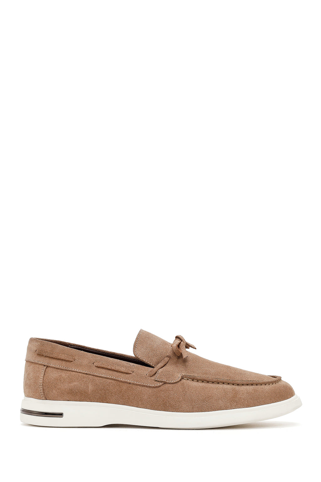 Erkek Vizon Süet Deri Casual Loafer