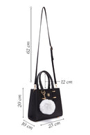 Women's Black Long Strap Accessory Handbag | Derimod
