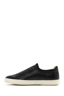Men's Black Leather Sneaker | Derimod