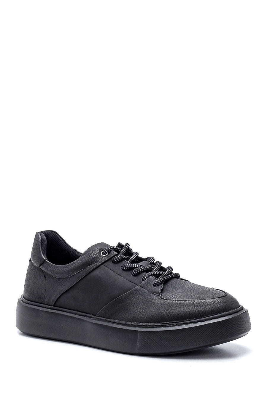 Men's Leather Printed Sneaker