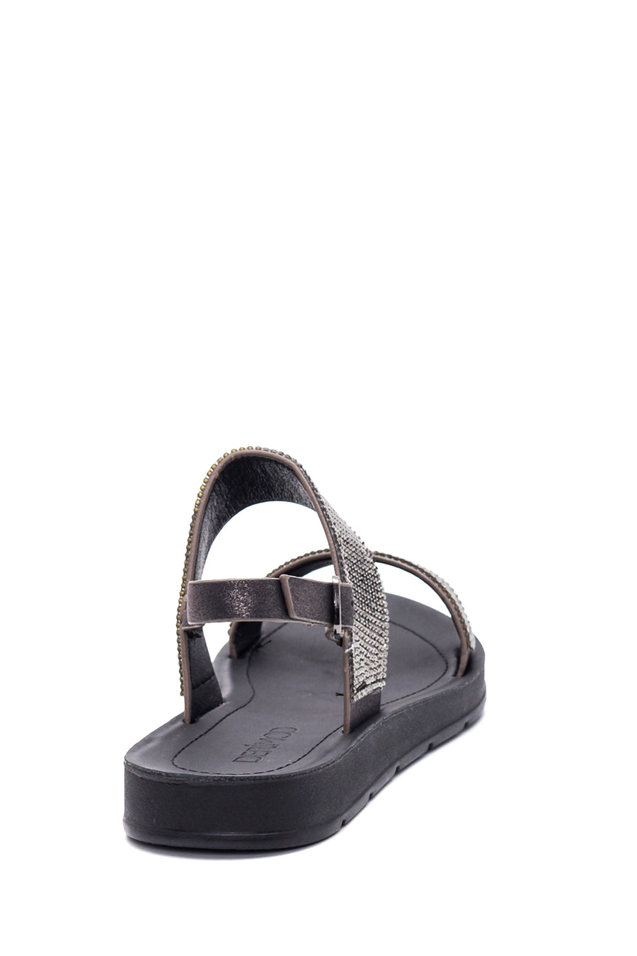 Women's Black Stone Sandals
