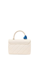 Woman Cream Accessory Quilted Crossbody Bag | Derimod