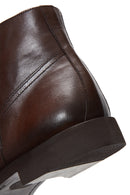 Men's Brown Leather Classic Boots | Derimod