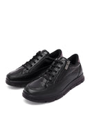 Kadın Siyah Bağcıklı Sneaker | Derimod