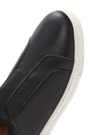 Erkek Siyah Deri Sneaker | Derimod