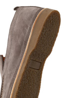 Erkek Vizon Süet Deri Casual Loafer | Derimod
