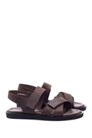 Men's Nubuck Leather Sandals | Derimod