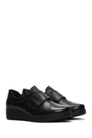 Women's Black Leather Comfort Shoes | Derimod