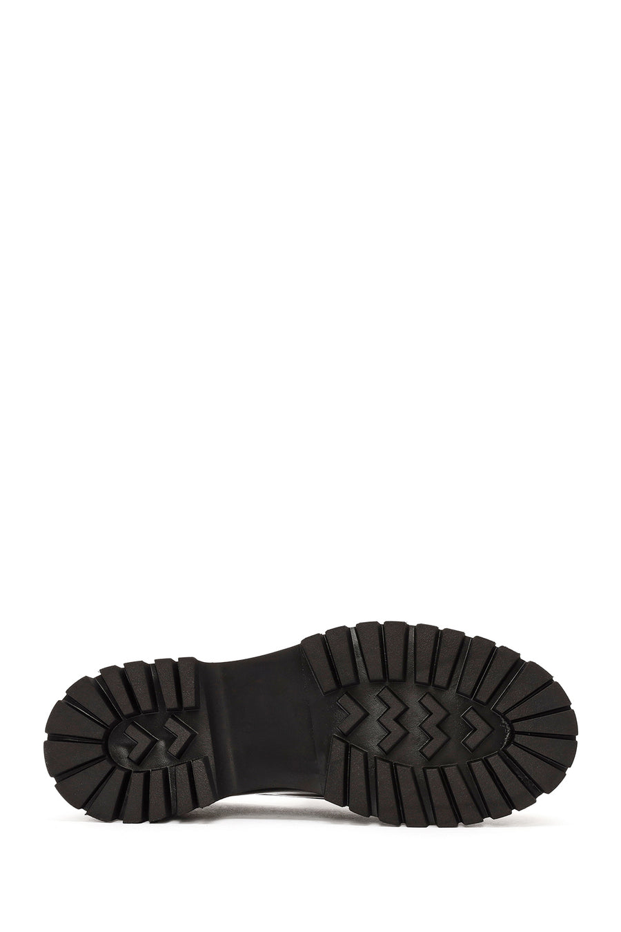 Kadın Siyah Rugan Deri Maskülen Loafer