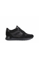 Geox Kadın Siyah Tabelya Kalın Tabanlı Deri Sneaker | Derimod