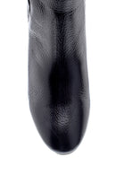 Women's Leather Buckle Detailed Heeled Boots | Derimod