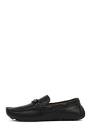 Erkek Siyah Tokalı Deri Casual Loafer | Derimod