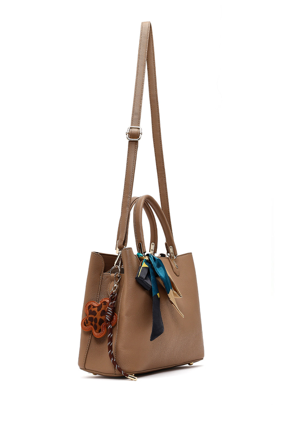 Women's Mink Long Strap Accessory Handbag