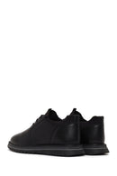 Male Black Lace-Up Leather Casual Shoes | Derimod
