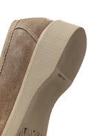 Kadın Vizon Süet Deri Comfort Loafer | Derimod