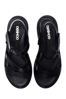 Kadın Deri Comfort Sandalet | Derimod