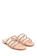 Women's Stone Detailed Casual Slippers | Derimod
