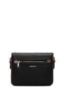 Woman Black Long-Strap Crossbody Bag | Derimod