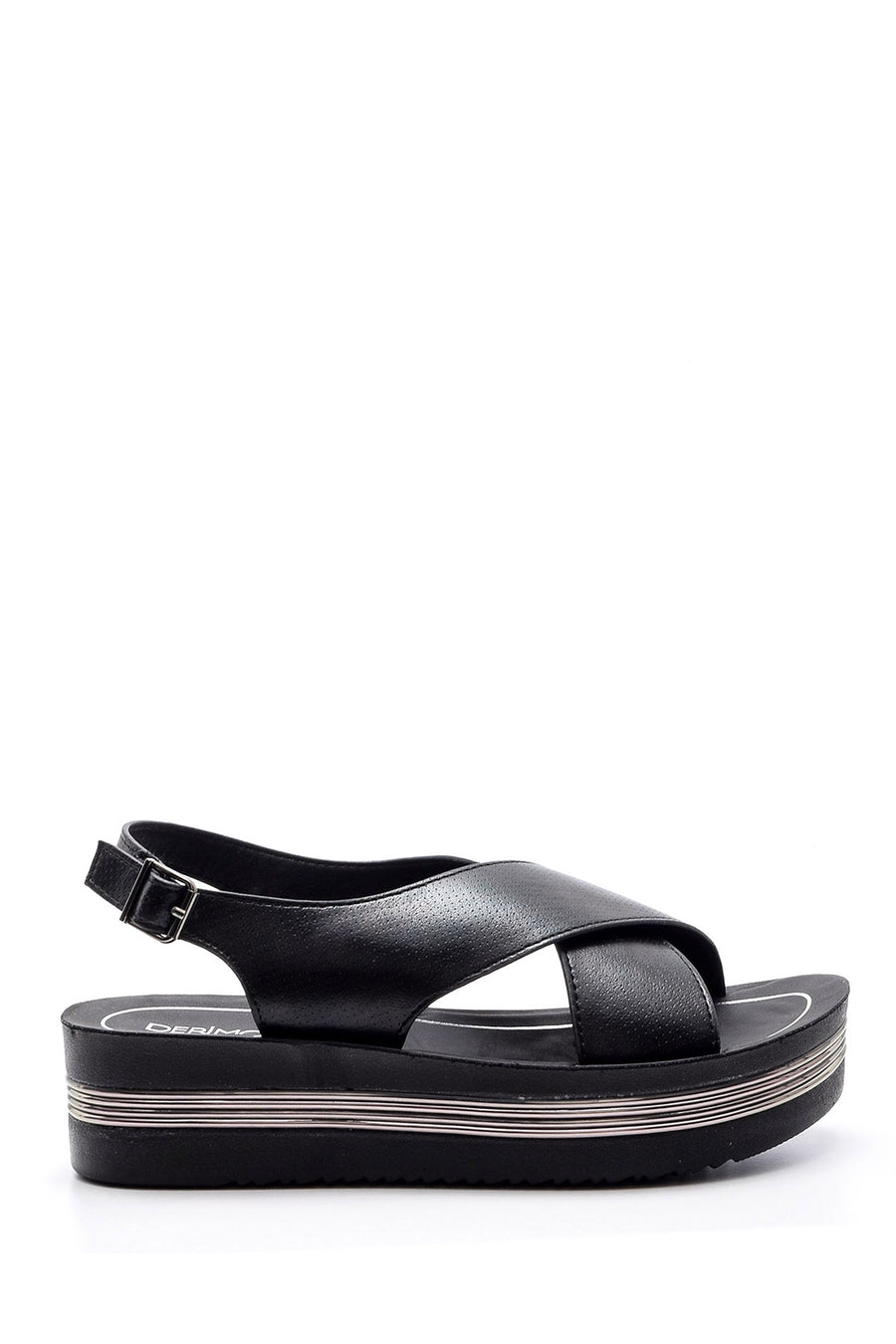 Kadın Dolgu Topuklu Sandalet 19SFE275932 | Derimod