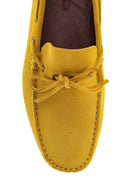 Erkek Sarı Süet Deri Casual Loafer | Derimod