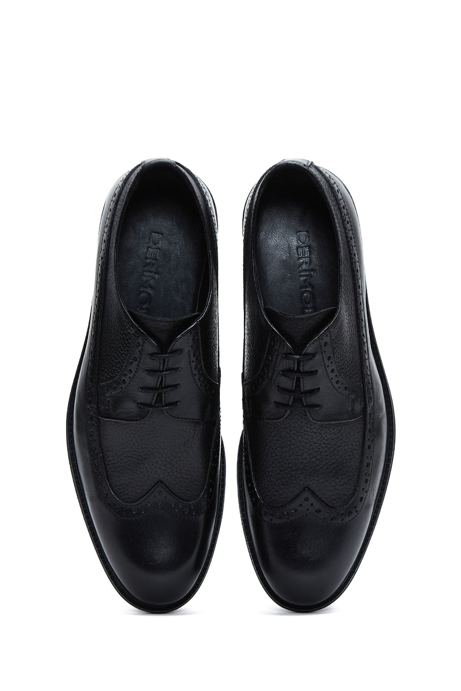 Men's Black Leather Classic Shoes