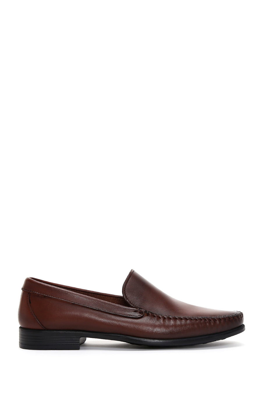 Erkek Kahverengi Deri Casual Loafer 23SFD657018 | Derimod