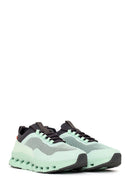 Derimod Zero Woman Green Thick-Soled Lace-Up Fabric Sneakers | Derimod