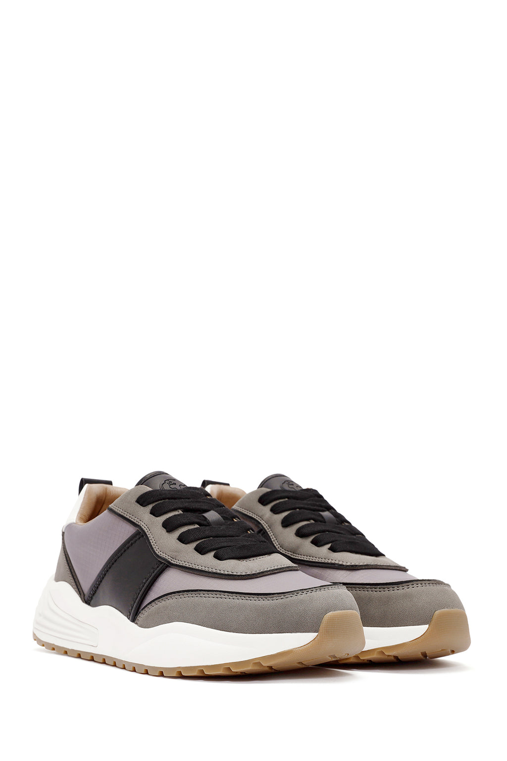 ACBC x Derimod Erkek Gri Bağcıklı Sneaker
