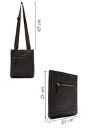 Men's Black Casual Crossbody Bag | Derimod