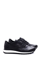 Erkek Deri Delikli Sneaker | Derimod