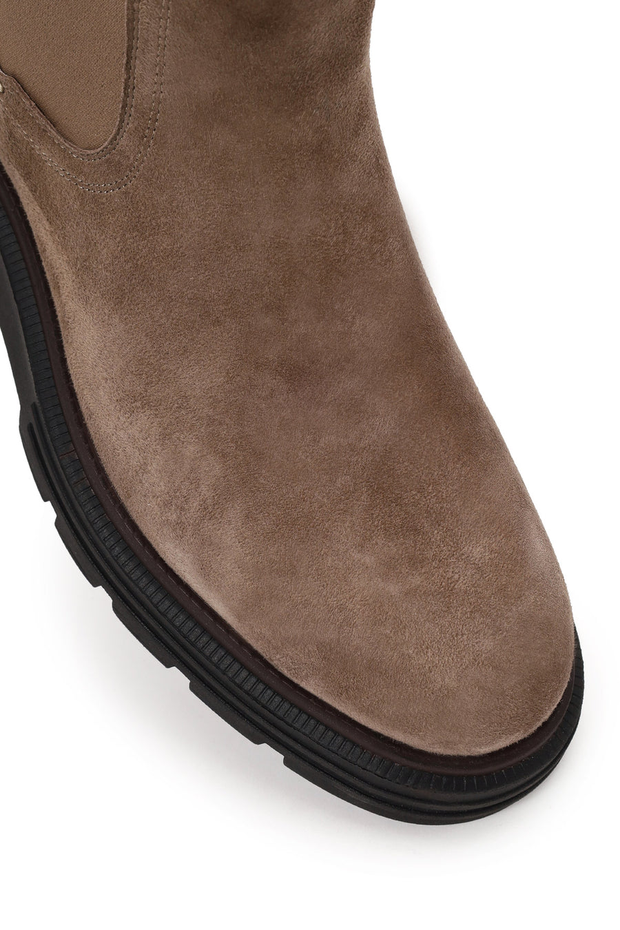 Male Mink Thick-Soled Suede Casual Chelsea Boots