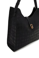 Woman Black Printed Shoulder Bag | Derimod