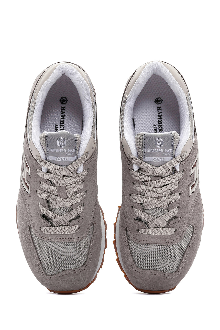 Hammer Jack Men's Beige Suede Leather Colombia M Sneaker