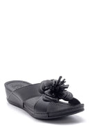 Women's Flower Detailed Slippers | Derimod