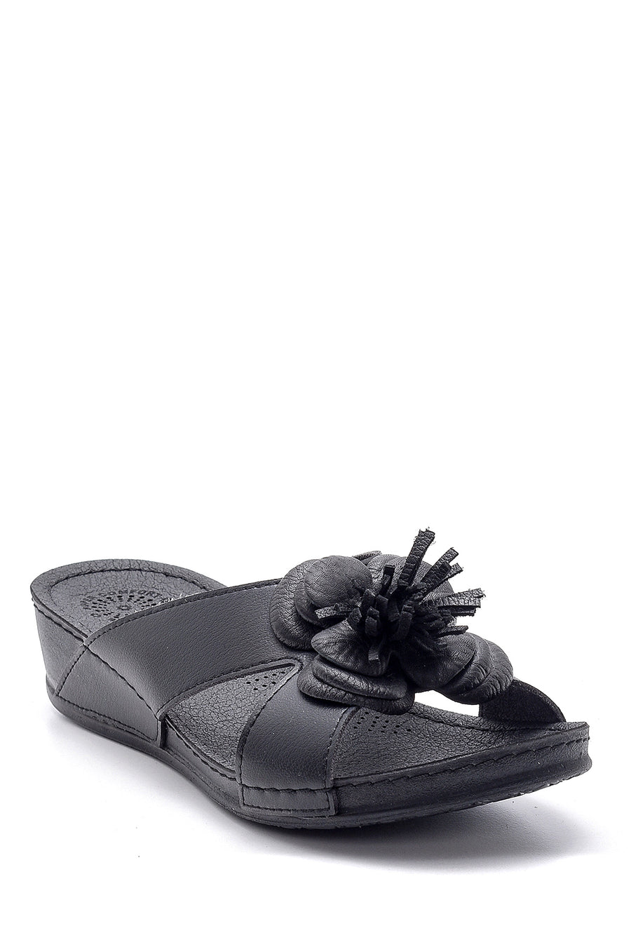 Women's Flower Detailed Slippers