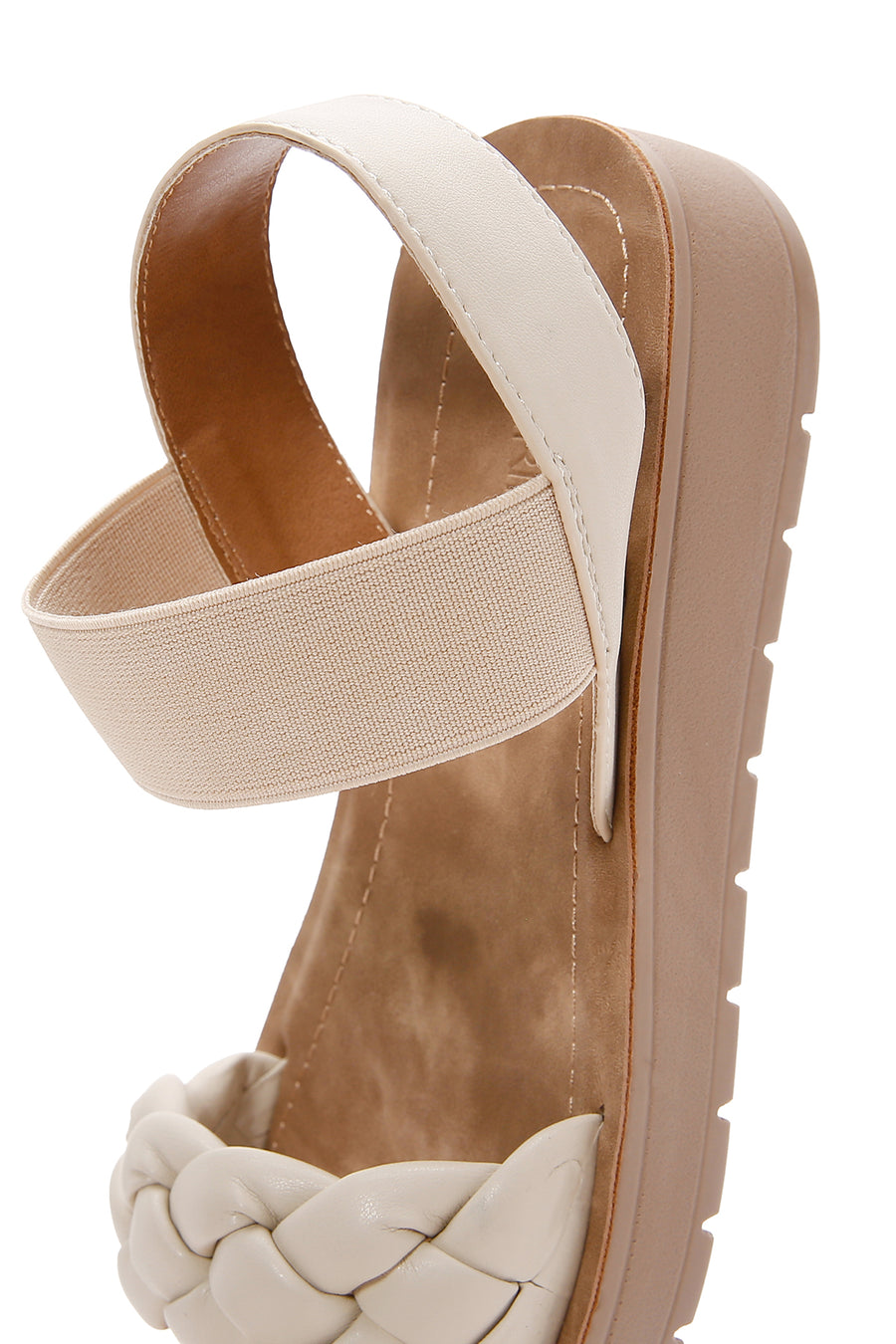 Women's Beige Flat Sandals