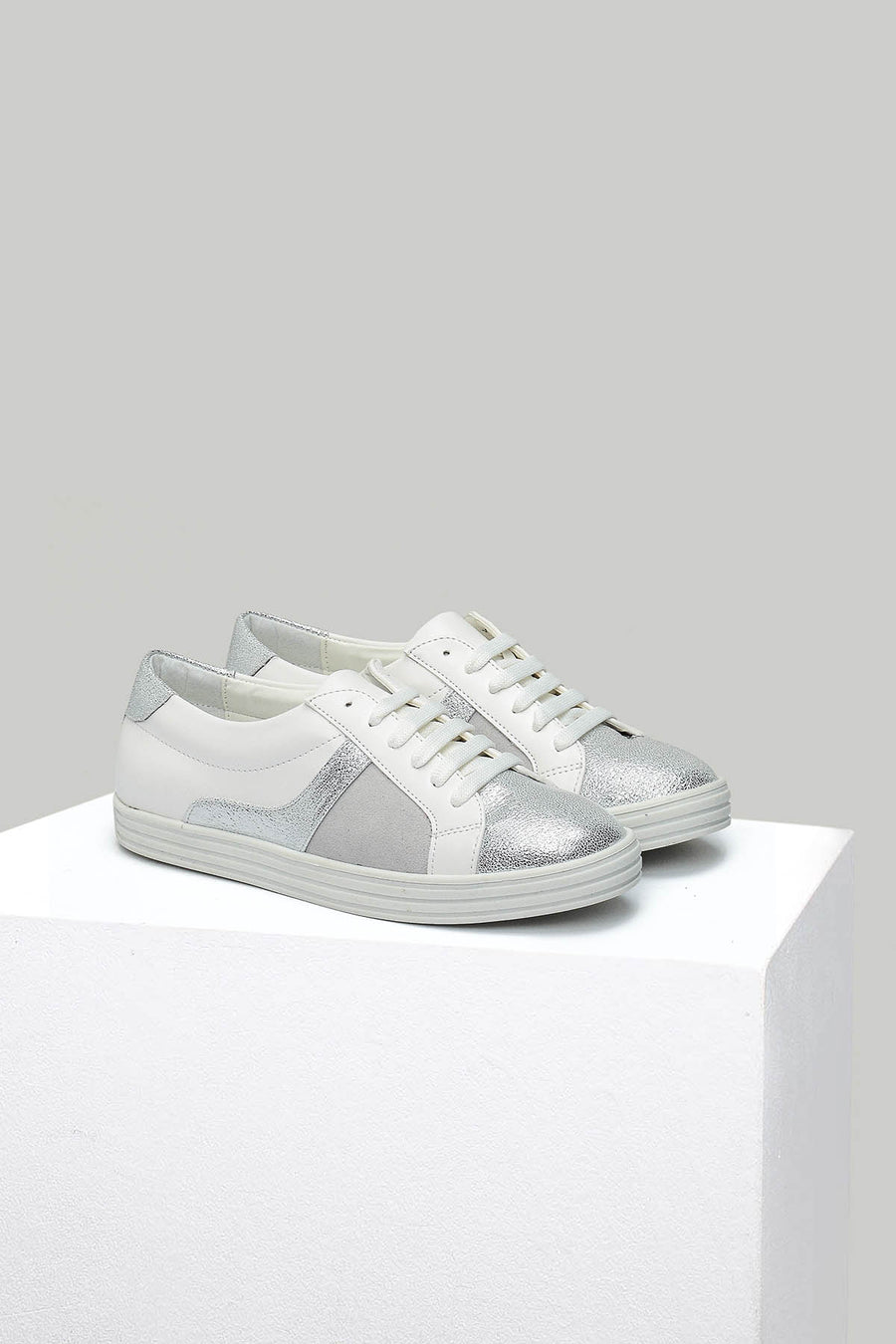Gümüş Kadın Sneaker