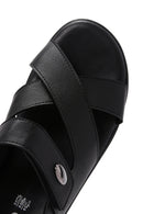 Women's Black Comfort Sandals | Derimod