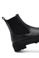 Woman Black Thick-Soled Chelsea Boots | Derimod