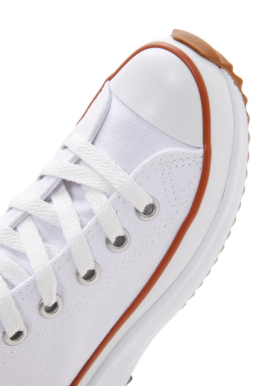Kadın Beyaz Kalın Tabanlı Bilekli Sneaker