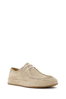 Men's Mink Lace-Up Suede Leather Casual Shoes | Derimod