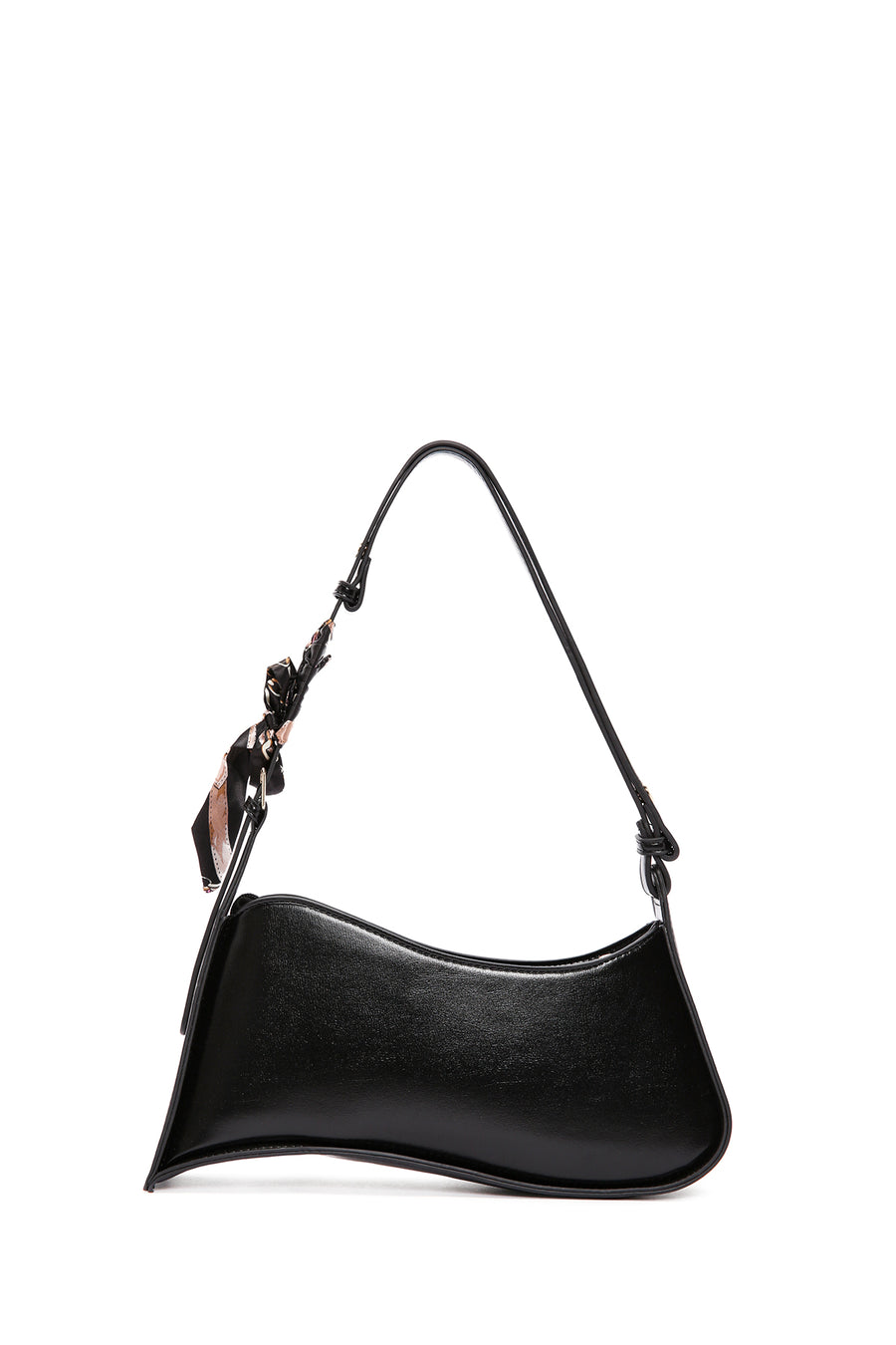 Women's Black Classic Shoulder Bag