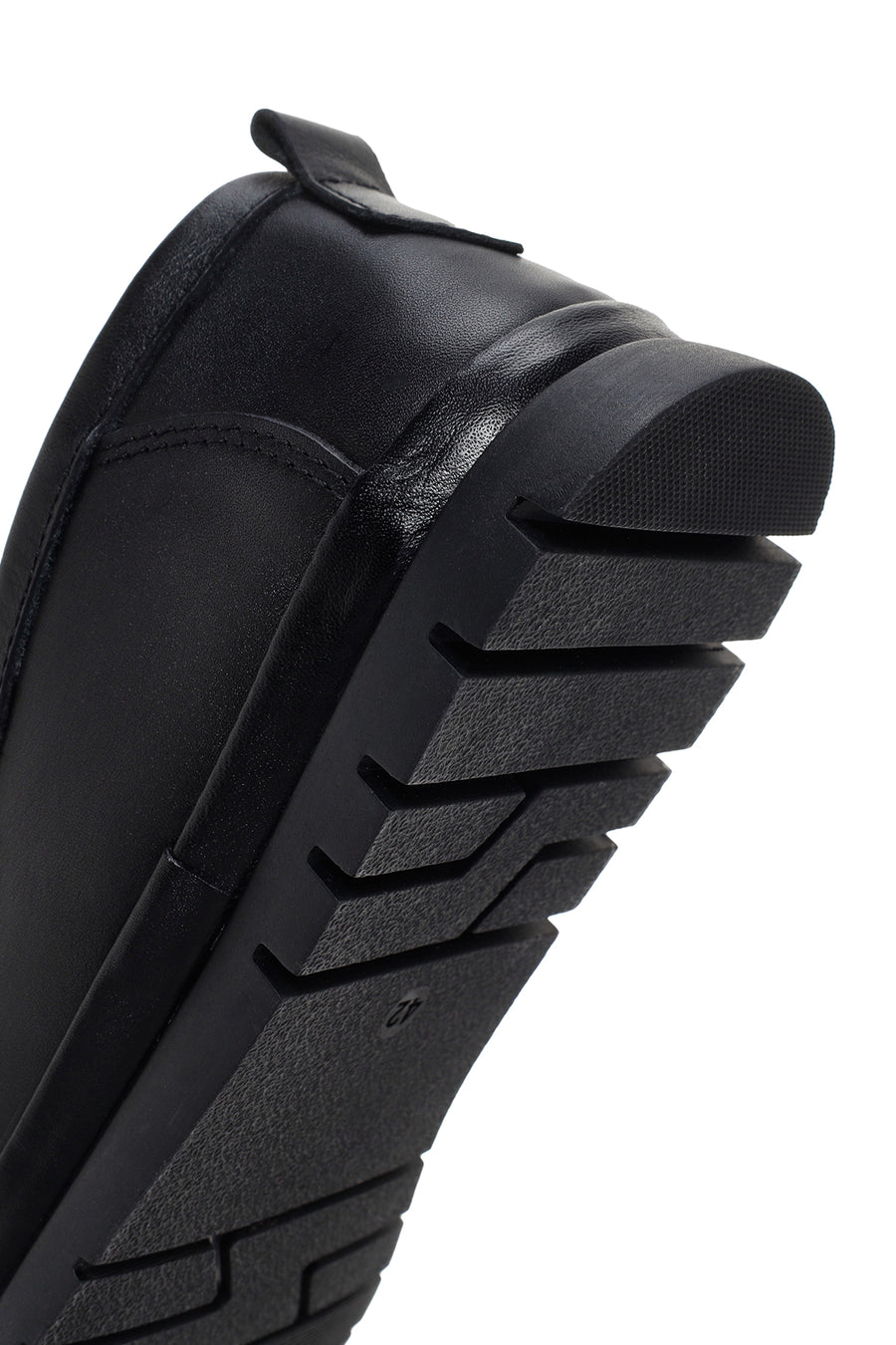 Erkek Siyah Deri Casual Loafer