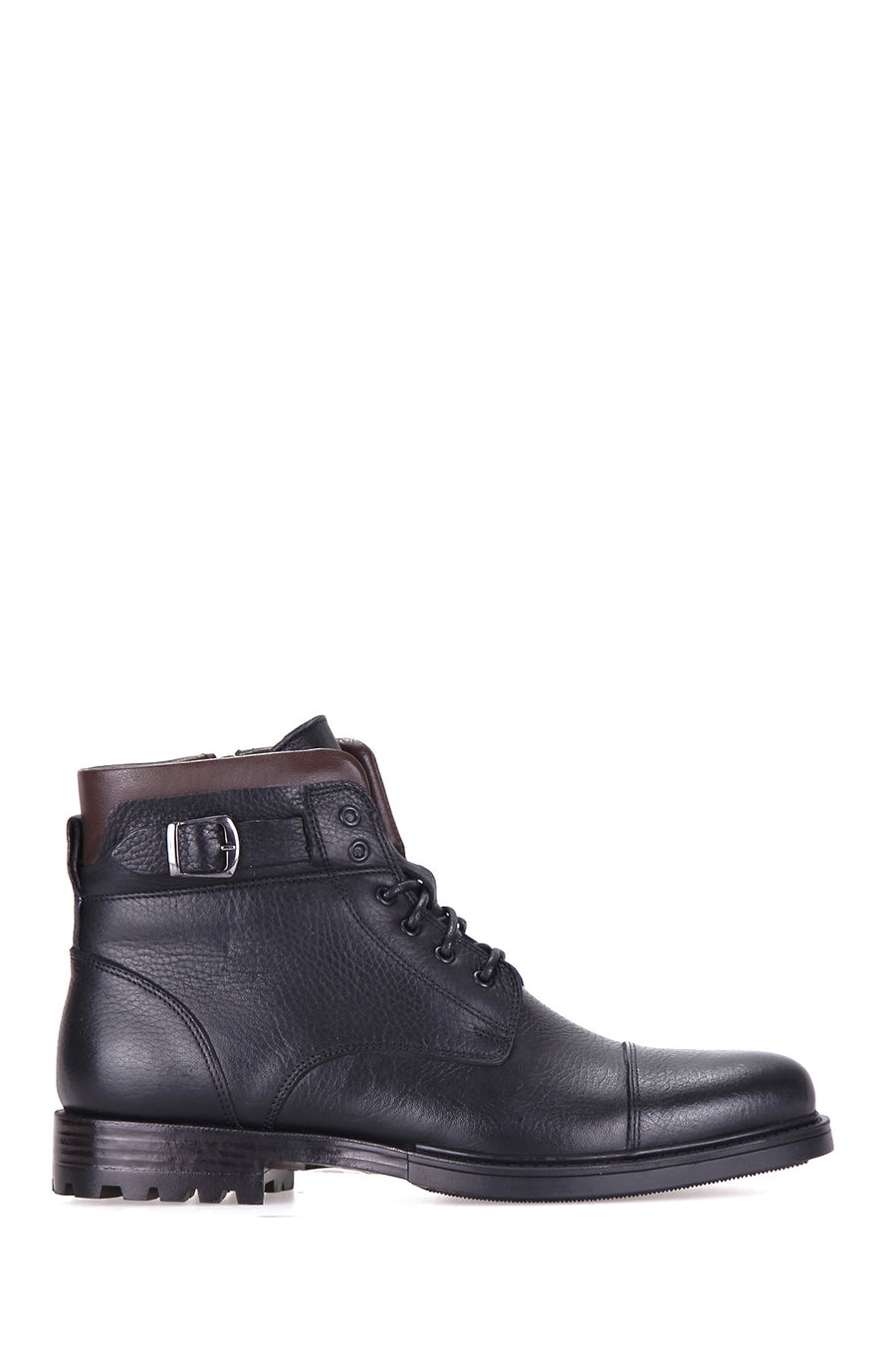 Soft Leather Zippered Men's Boots