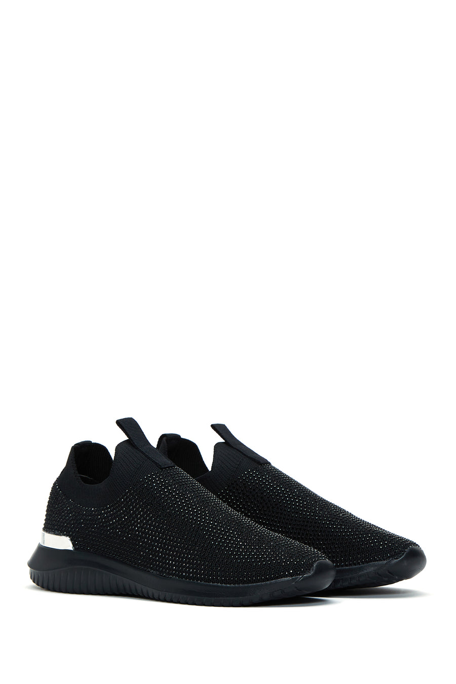 Kadın Siyah Taşlı Sneaker
