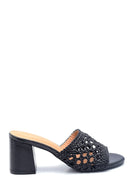 Women's Casual Heeled Slippers | Derimod