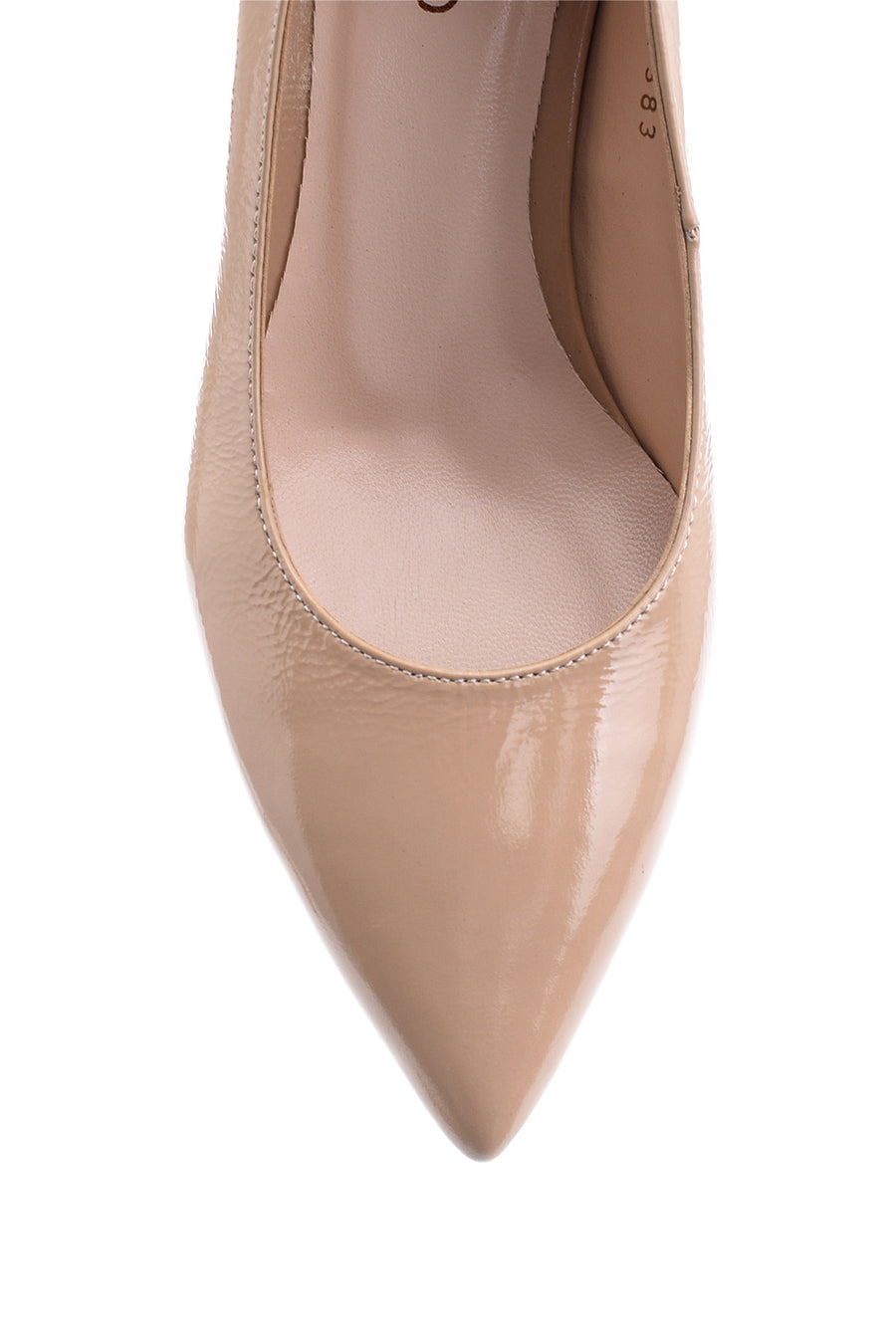 Women's Heeled Patent Leather Shoes