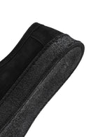 Men's Black Lace-Up Suede Leather Casual Shoes | Derimod