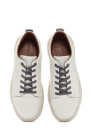 
Men's White Lace-Up Leather Sneaker
 | Derimod